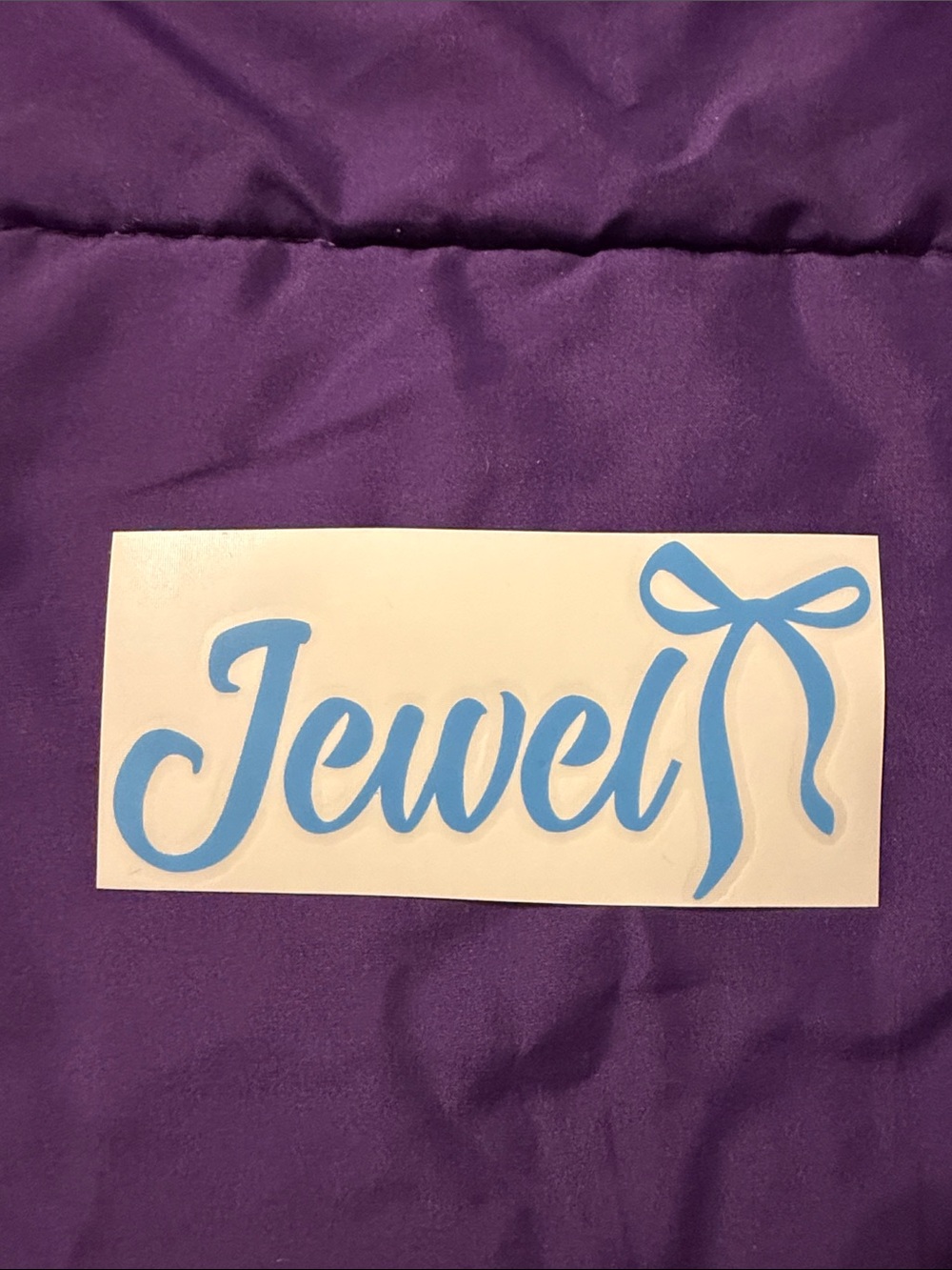 Vinyl decal
